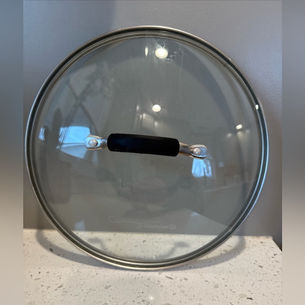 Cooking With Calphalon 10 in Tempered Glass Replacement Lid